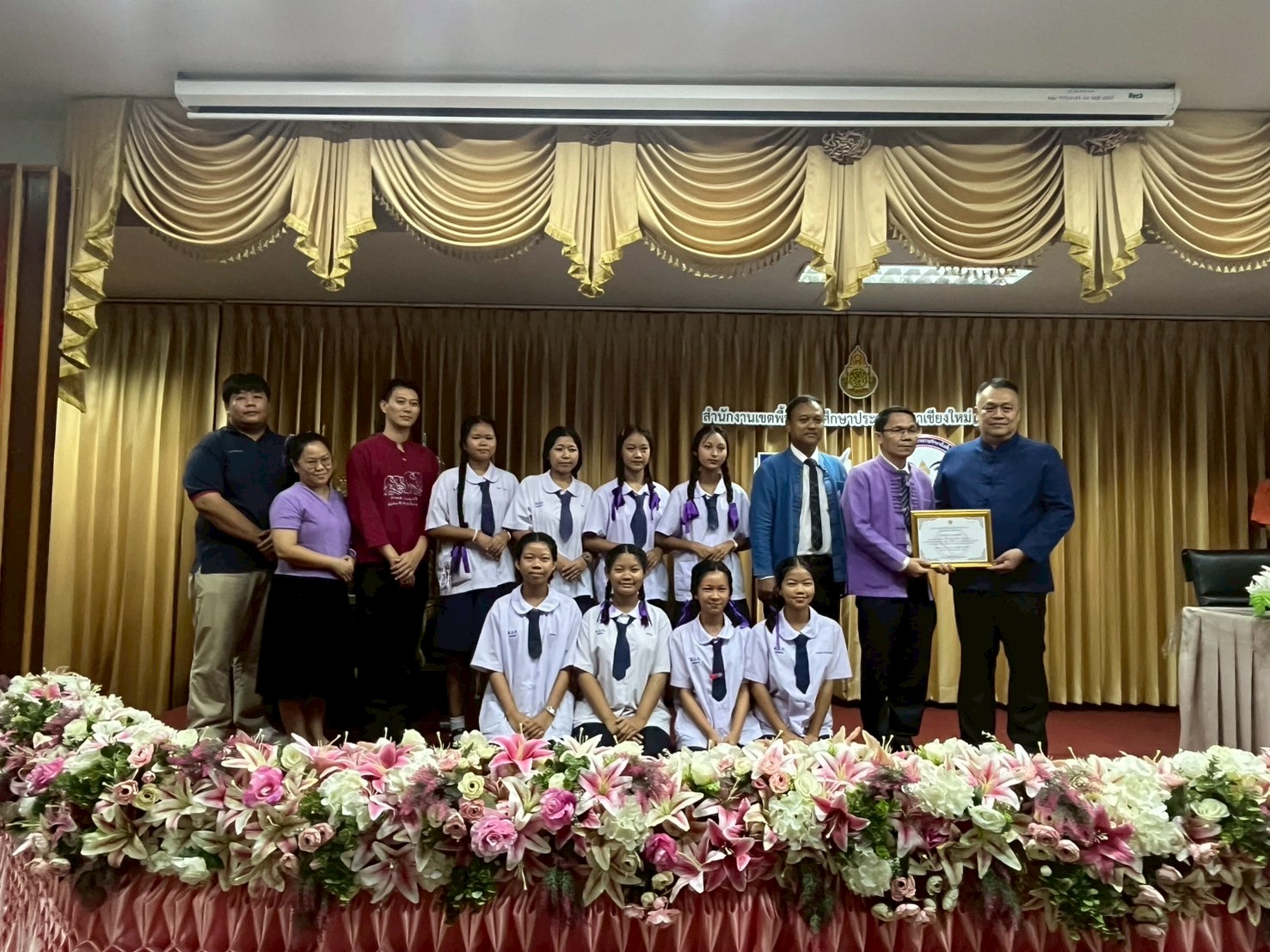 บริษัทสร้างการดี โรงเรียนวัดบวกครกเหนือ
